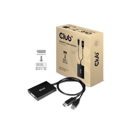 CLUB3D DISPLAYPORT TO DUAL LINK DVI-I DU