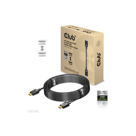 CLUB3D HDMI 2.1 MALE TO HDMI 2.1 MALE UL
