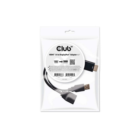 CLUB3D ADATTATORE HDMI TO DISPLAYPORT M/