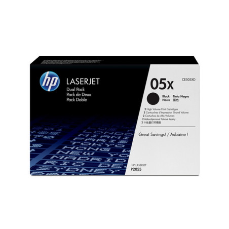HP TONER NERO PER LJP2055 CONF.DUAL PACK