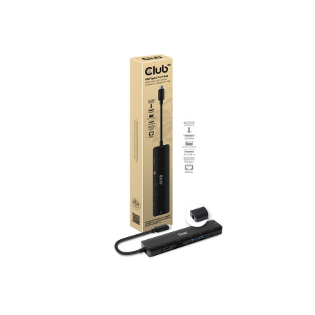 CLUB3D USB TYPE C 7 IN 1 HUB TO HDMI 4K6