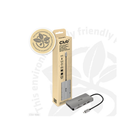 CLUB3D USB 3.2 GEN1 TYPE-C 8-IN-1 HUB WI