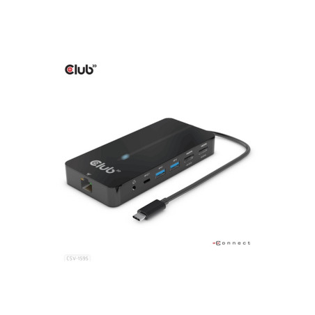 CLUB3D HUB USB GEN1 TYPE-C 7-in-1  2x HD