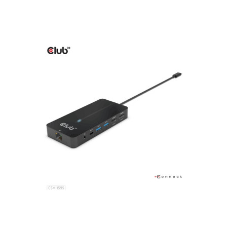 CLUB3D HUB USB GEN1 TYPE-C 7-in-1  2x HD