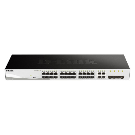 D-LINK SWITCH 24 PORTE GIGABIT + 4 PORTE