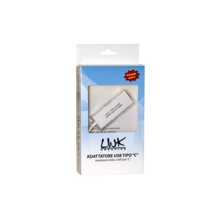 ADATTATORE USB TYPE C - RJ45 M/F PER RET
