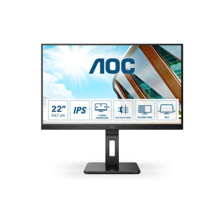 AOC MONITOR 21,5 LED IPS 16:9 FHD 4MS 25