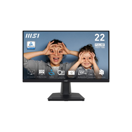 MON 21,5 IPS HDMI VGA 16:9 100HZ MSI PRO