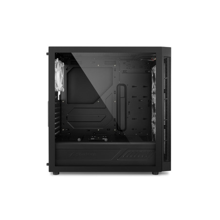 SHARKOON CASE ATX TG6M RGB 2XUSB 2.0, 2X