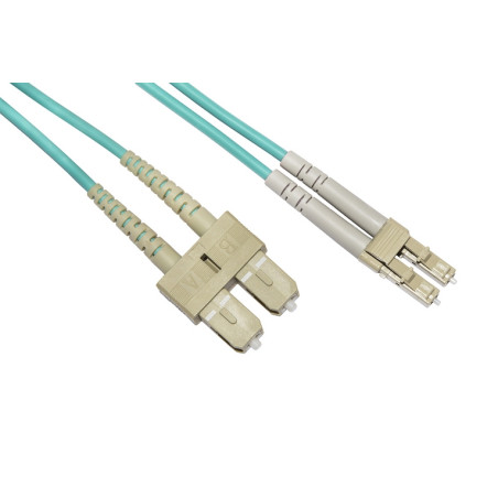 CAVO FIBRA OTTICA 1MT LC/SC MULTIMODALE