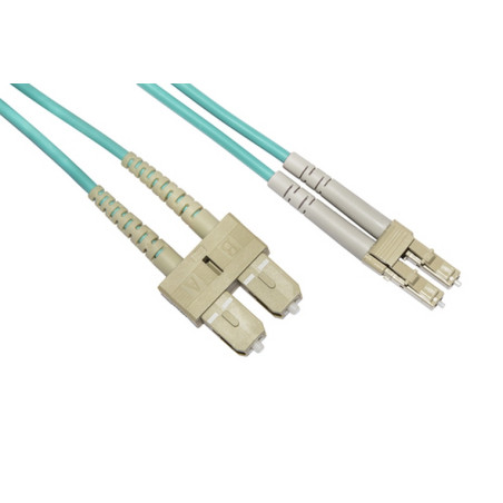 CAVO FIBRA OTTICA 1MT LC/SC MULTIMODALE