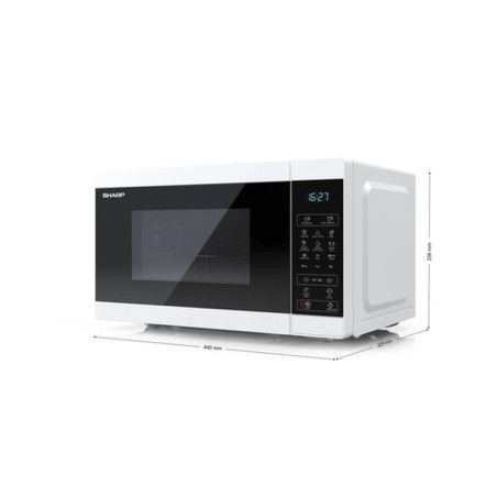 FORNO MICROONDE DIGITALE BIANCO ITALIA -