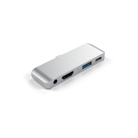 HUB DOCK TYPE C MULTIPORT SILVER HDMI4K-
