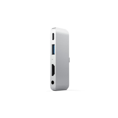 HUB DOCK TYPE C MULTIPORT SILVER HDMI4K-