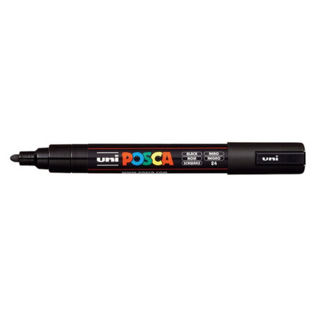PENNARELLO MARCATORE POSCA MEDIO NERO PM