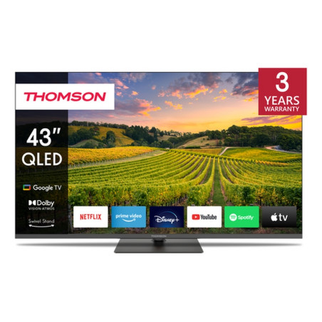 TV 43 THOMSON UHD  SMART 4K QLED T2/C2S2