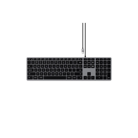 TASTIERA SLIM USB-C W3 - SPACE GRAY - IT