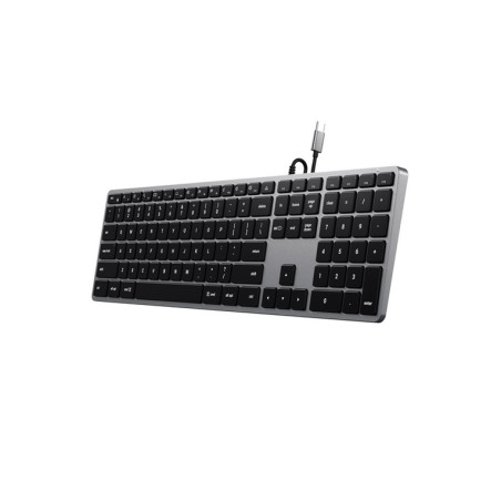 TASTIERA SLIM USB-C W3 - SPACE GRAY - IT