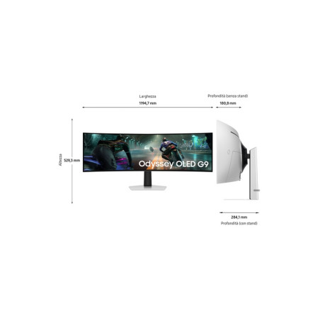 MON 49OLED 5120X1440 0,03 MS 144 SAMSUNG