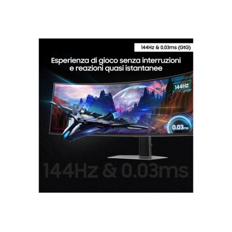 MON 49OLED 5120X1440 0,03 MS 144 SAMSUNG