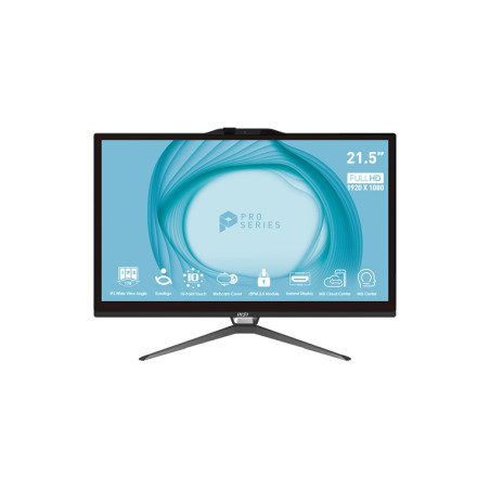 AIO 21,5 PEN 4GB 128GB BK W11P TCH PENTI