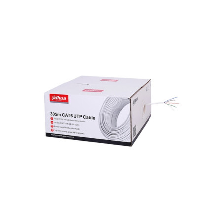 BOBINA UTP CAT6 305MT BIANCO GUAINA IN L