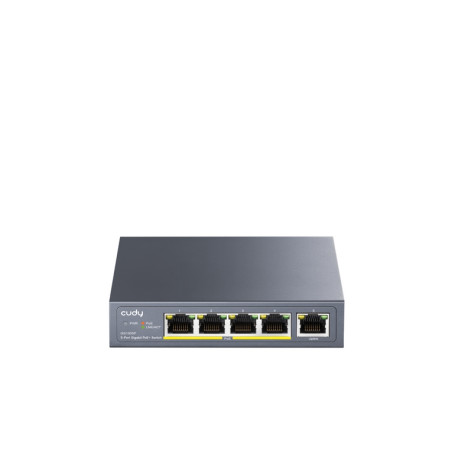 SWITCH 5P GIGABIT DI CUI 4P POE 60W POE