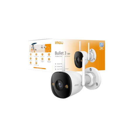 CAMERA BULLET 3K 5MP 2.8MM/IR/IP67/MSD/F