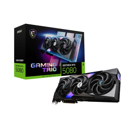 VGA MSI RTX 5080 GAMING TRIO OC 16GB GDD