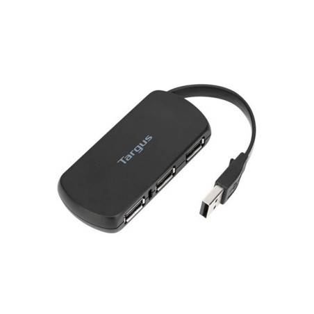 HUB TARGUS 4P USB PLASTIC SILVER USB 2.0