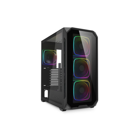 SHARKOON CASE AK5G RGB ATX BLACK