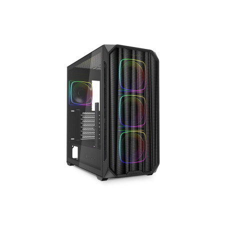 SHARKOON CASE AK5M RGB ATX BLACK