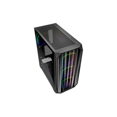 SHARKOON CASE AK5M RGB ATX BLACK