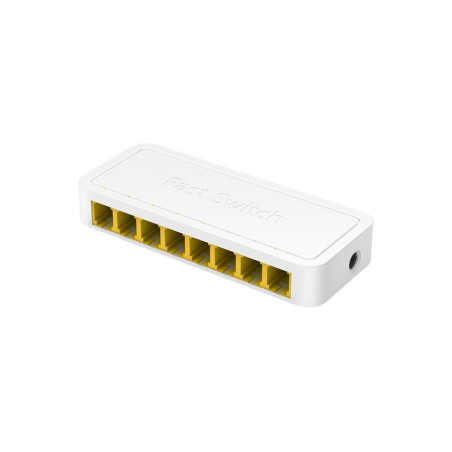 SWITCH 8P 10/100MBPS 5P FASTETH PLASTIC