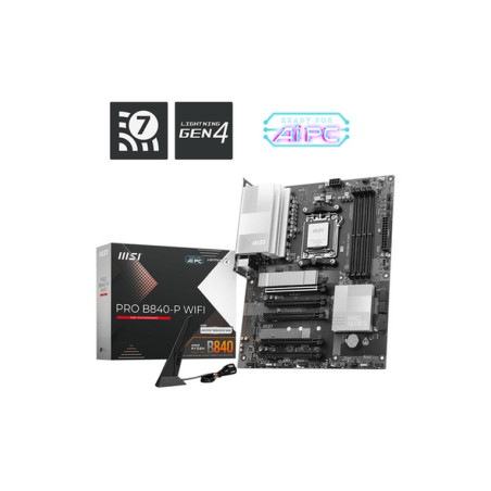 MB MSI PRO B840-P WIFI AM5 4DDR5 5PCIE 3