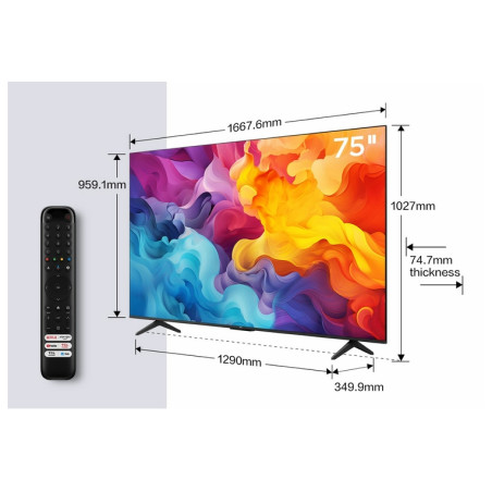 TV 75 SAM UHD 4K SMART GOOGLE TV TUNER D