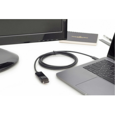CAVO USB C-DP 2MT M/M 4K @60HZ 32,4 GBIT