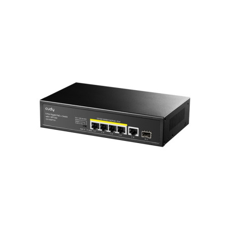 SWITCH 5P GIGABIT POE+ +1P SFP 120W