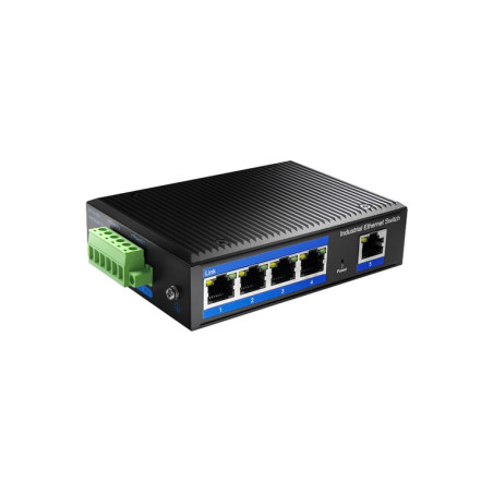 SWITCH 5P GIGABIT POE INDUSTRIAL ME TAL