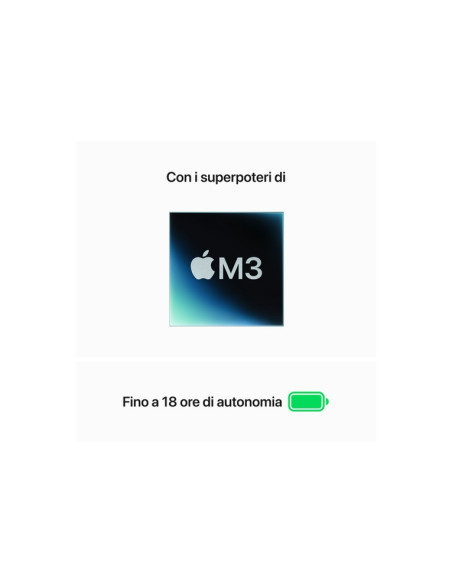 MACBOOK AIR 13 M3 8GB/256GB MIDNIG 8CORE