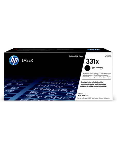 TONER HP 331X W1331X K LASER 408DN 15000
