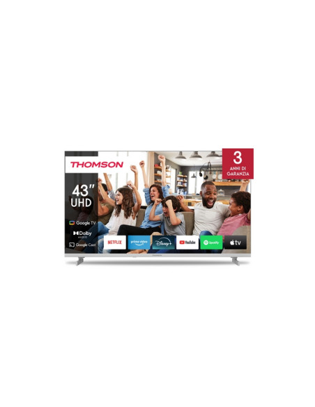 TV 43 THOMSON 4K  SMART UHD T2/C2S2 GOOG